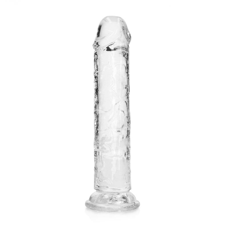 REALROCK 18 cm Straight Dildo - Clear - Clear 18 cm (7) Dong-REA152TRA