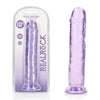 REALROCK 28 cm Straight Dildo - Purple - Purple 28 cm (10) Dong - REA155PUR