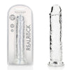 REALROCK 28 cm Straight Dildo - Transparent - Clear 28 cm (10) Dong - REA155TRA