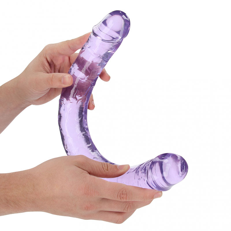 REALROCK 45 cm Double Dong - Purple - Purple 45 cm (18) Double Dong-REA160PUR