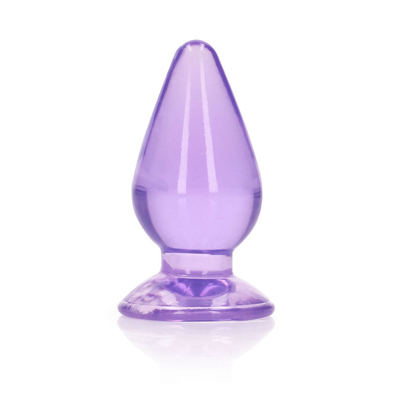 REALROCK 9 cm Anal Plug - Purple - Purple 9 cm (3.5) Butt Plug-REA161PUR