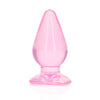 REALROCK 11.5 cm Anal Plug - Pink - Pink 11.5 cm (4.5) Butt Plug-REA162PNK