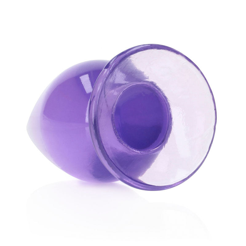 REALROCK 11.5 cm Anal Plug - Purple - Purple 11.5 cm (4.5) Butt Plug-REA162PUR