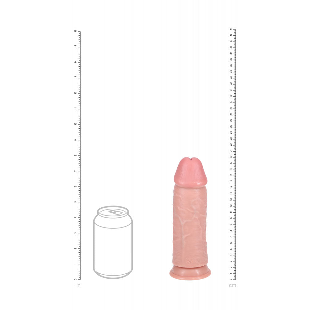 REALROCK 20cm Extra Thick Dildo - Flesh - Flesh 20 cm (8) Extra Thick Dong-REA172FLE