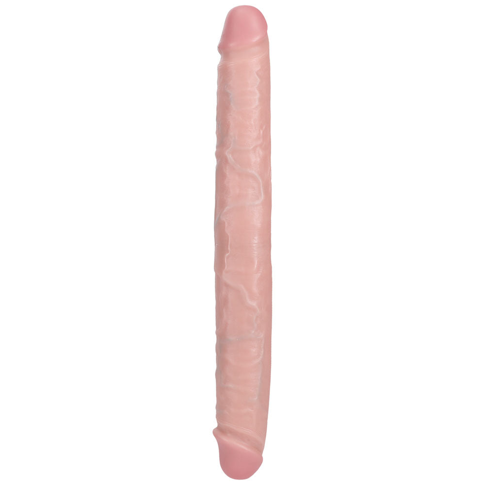 REALROCK 35cm Thick Double Dildo - Flesh - Flesh 35 cm (14) Thick Double Dong-REA185FLE