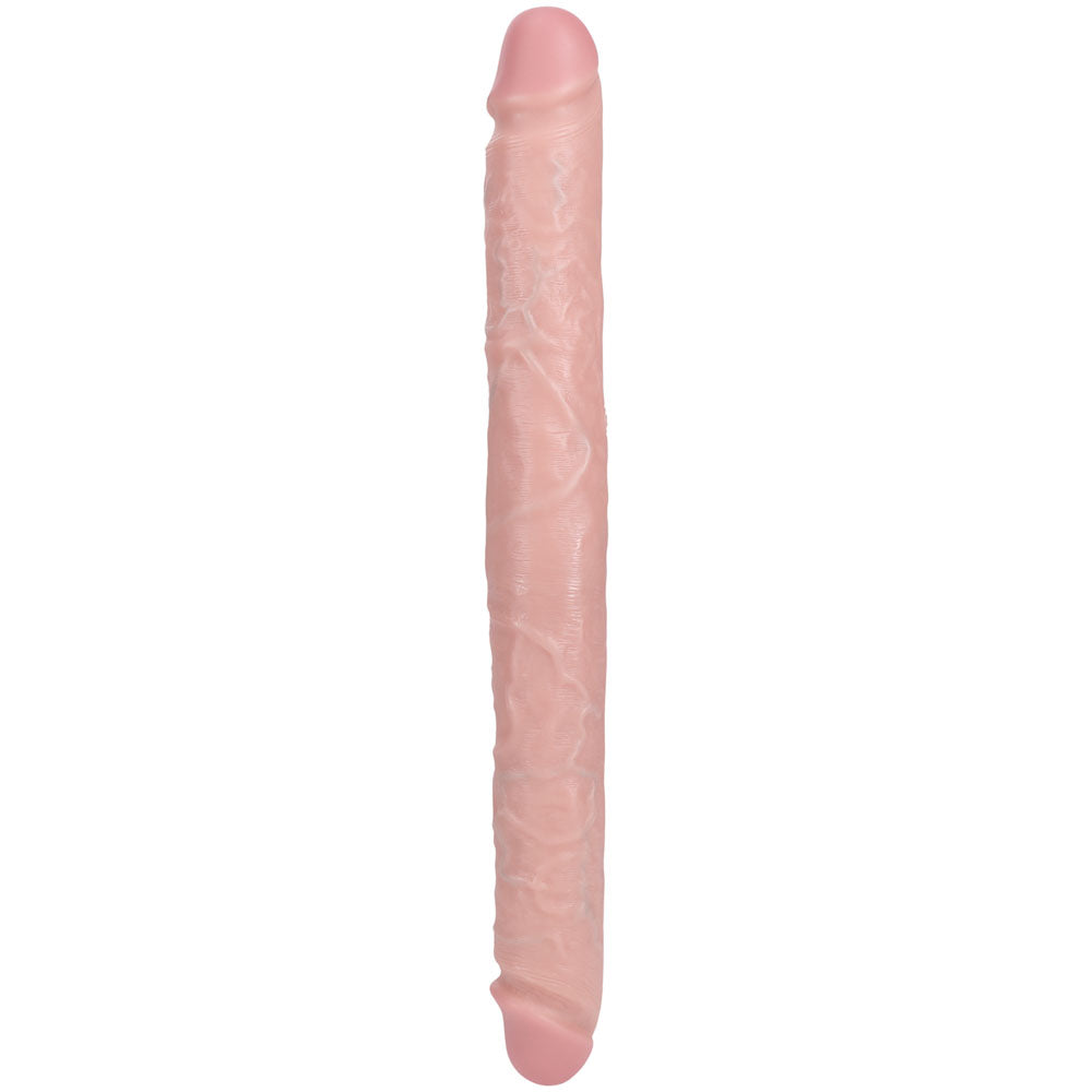 REALROCK 40cm Thick Double Dildo - Flesh - Flesh 40 cm (16) Thick Double Dong-REA186FLE