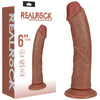 REALROCK 15cm Vibrating Cock - Tan-(rea187tan)