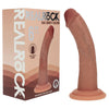 REALROCK Dual Density Silicone 6 Curved Dildo - Tan - Tan 17 cm Dildo