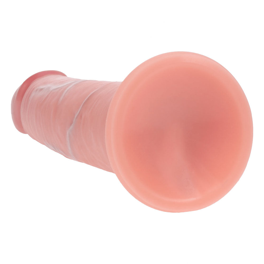 REALROCK Dual Density 6 Sliding Skin Silicone Dildo - Flesh - Flesh 15.2 cm Sliding Skin Dildo