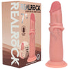 REALROCK Dual Density 7 Sliding Skin Silicone Dildo - Flesh - Flesh 15.2 cm Sliding Skin Dildo
