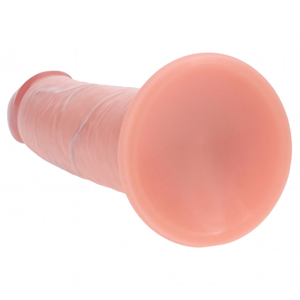 REALROCK Dual Density 8 Sliding Skin Silicone Dildo - Flesh - Flesh 20.5 cm Sliding Skin Dildo