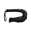 SHORT LEATHER FLOGGER- BLACK-RFS1166BK