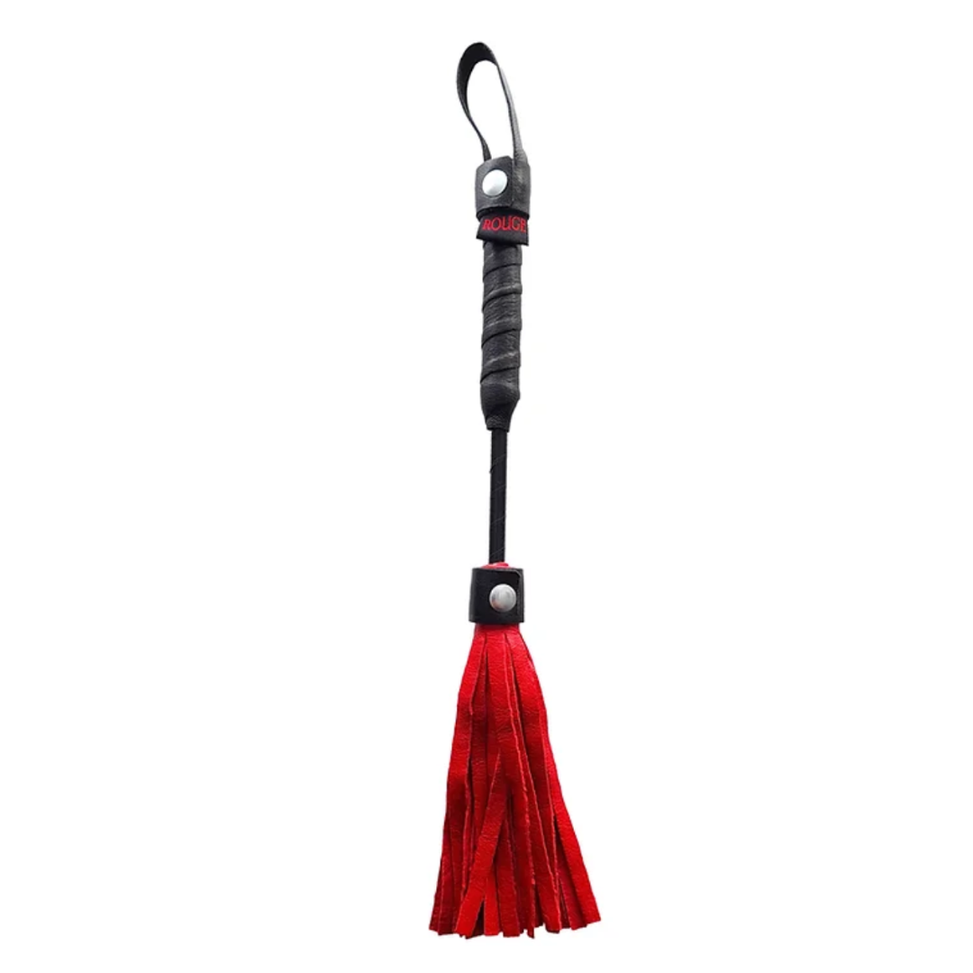MINI LEATHER FLOGGER RED-RMF1019RD