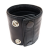 WRIST BAND WALLET WITH PIPING BLK/BLK LARGE-RWBP1114BKBKL