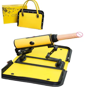 Sex Machine in a Yellow Bag w/ Remote Control