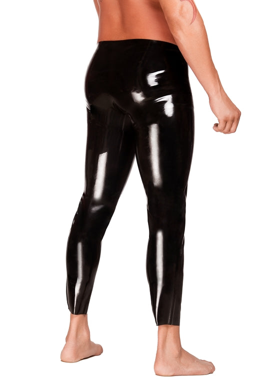 Saxenfelt Latex Leggings with Sleeve - Black Medium-S22312