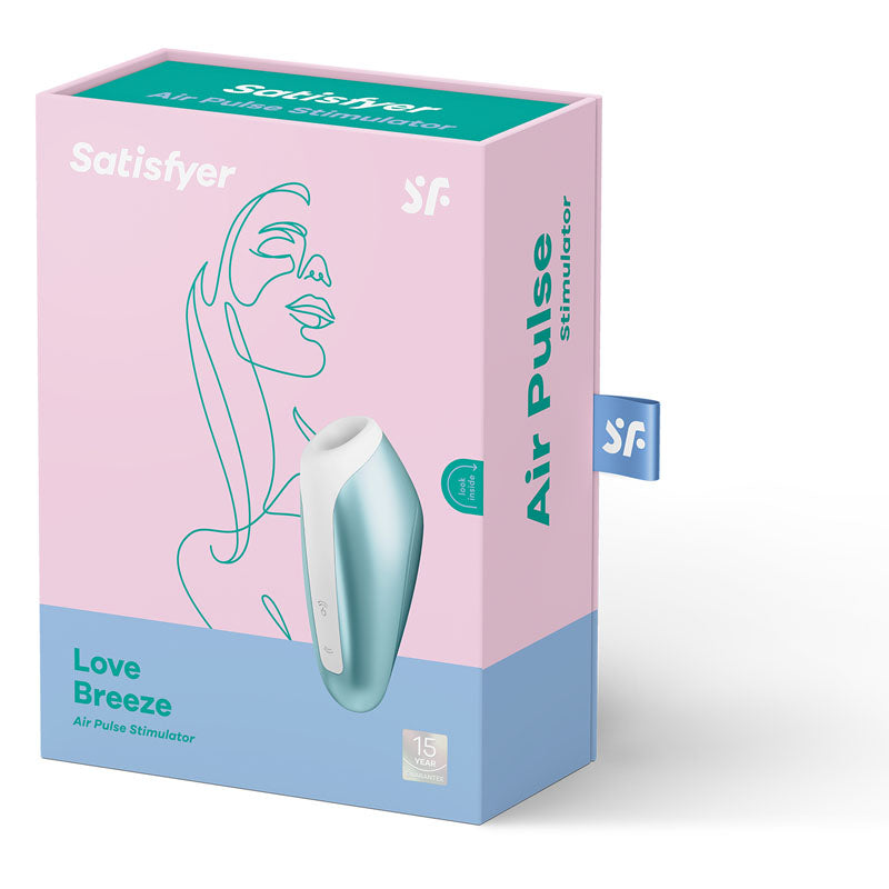 Satisfyer Love Breeze - Touch-Free USB-Rechargeable Clitoral Stimulator with Vibration-SATLBR-B