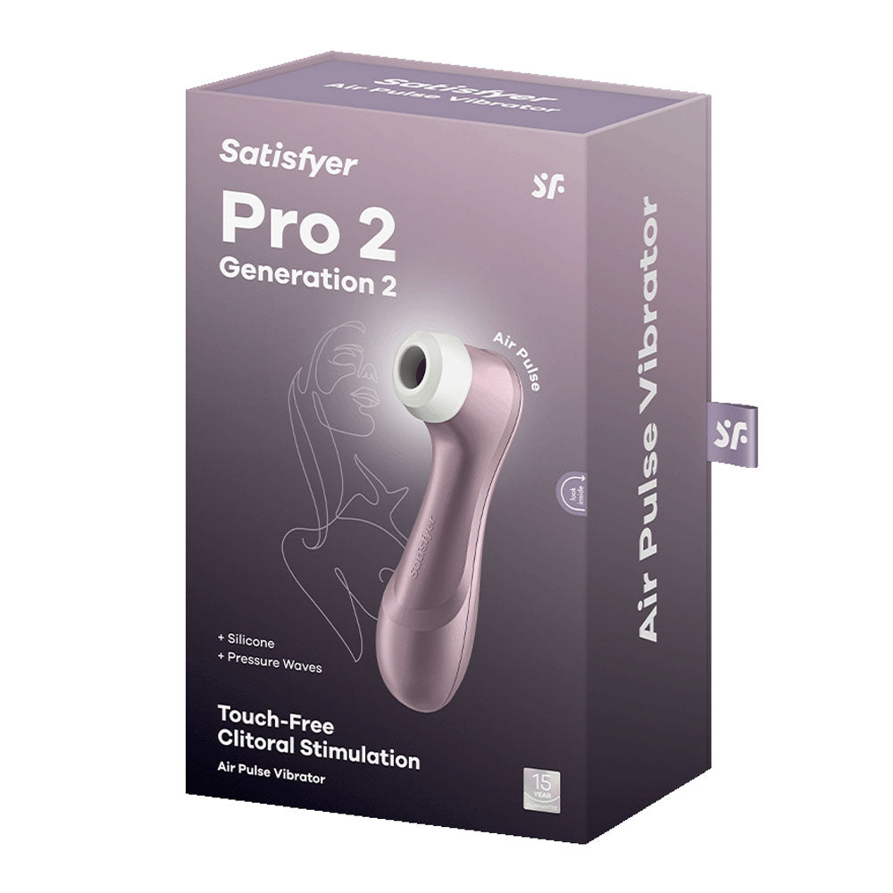 Satisfyer Pro 2 - Purple - Clitoral Stimulator - (satpro2-pur)