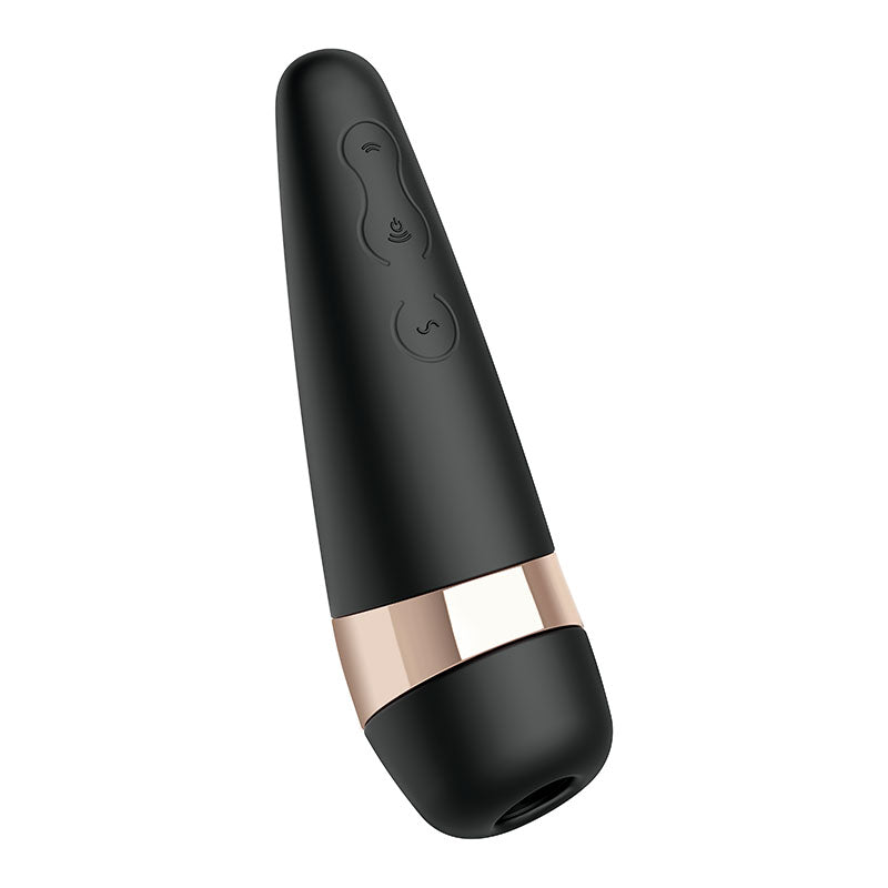 Satisfyer Pro 3+ - Touch-Free USB-Rechargeable Clitoral Stimulator with Vibration-SATPRO3V