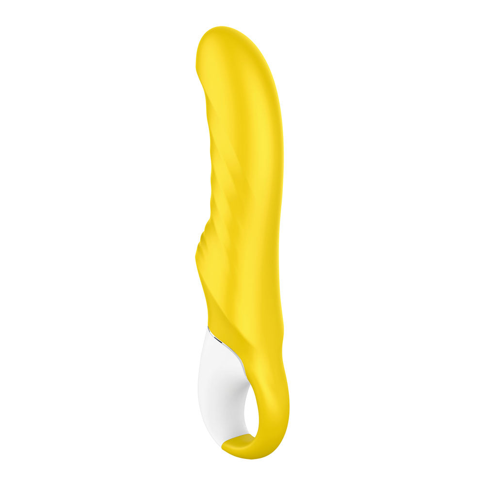 Satisfyer Vibes - Yummy Sunshine - Yellow USB Rechargeable Vibrator-SATV-YS