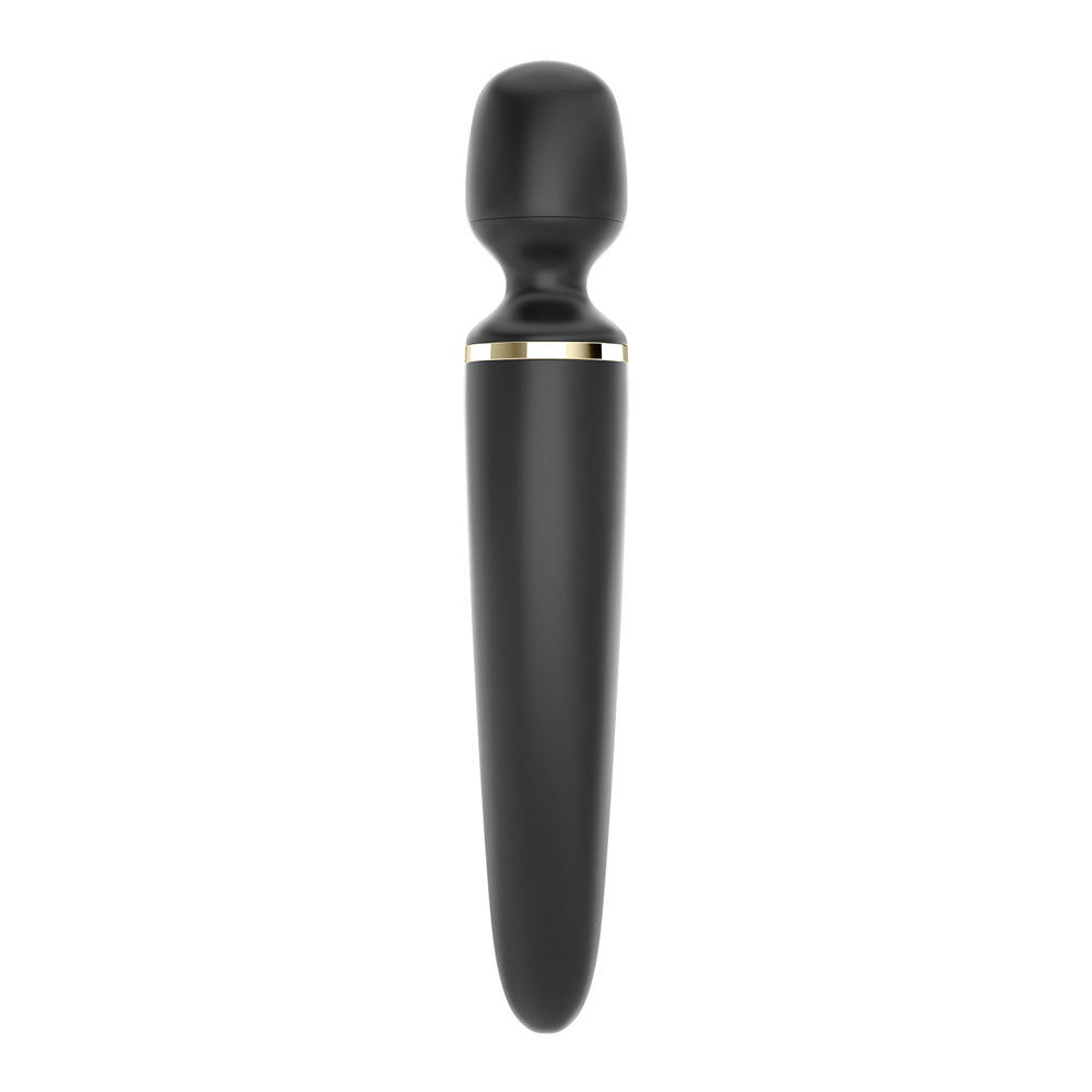 Satisfyer Wand-er Woman - Black USB Rechargeable Massager Wand