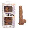 Dual Density Silicone Studs 5"/12.75 cm - Brown-SE-0255-10-3