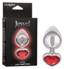 Jewel Large Ruby Heart Plug-SE-0438-40-3