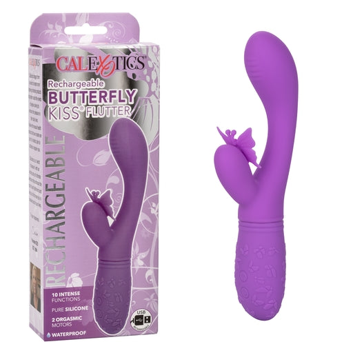 Rechargeable Butterfly Kiss Flutter - Purple-SE-0783-45-3