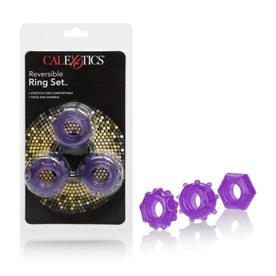 Reversible Ring Set Purple-SE-1433-14-2