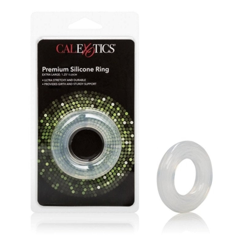 Premium Silicone Ring - XL Clear-SE-1434-40-2