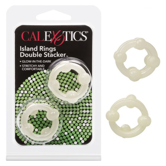 Island Rings Double Stacker Glow-SE-1437-00-2