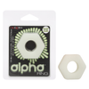 Alpha Glow-In-The-Dark Liquid Silicone Prolong Sexagon Ring-SE-1491-73-2