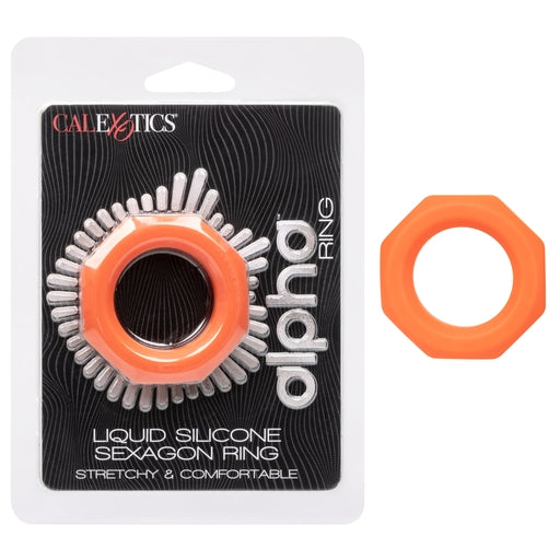 Alpha Liquid Silicone Sexagon Ring-SE-1492-05-2