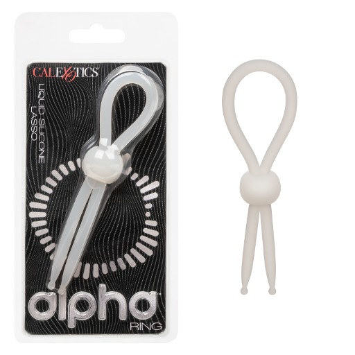 Alpha Liquid Silicone Lasso - Natural-SE-1492-25-2