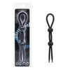 Alpha Liquid Silicone Dual Lasso - Black-SE-1492-29-2