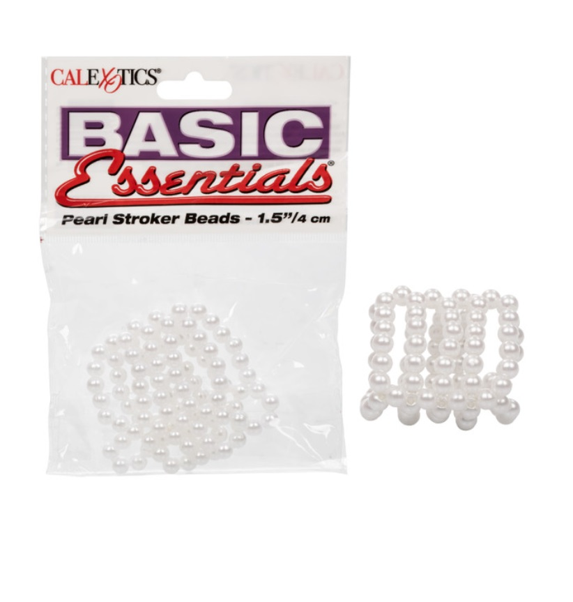 Basic Essentials Pearl Stroker Beads 1.5"/3.75 cm-SE-1727-10-2