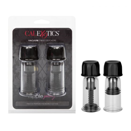 Nipple Play Vacuum Twst Suckers Black-SE-2645-05-2