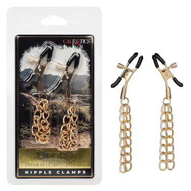 Ride Em Premium Denim Collection Nipple Clamps-SE-2708-08-2