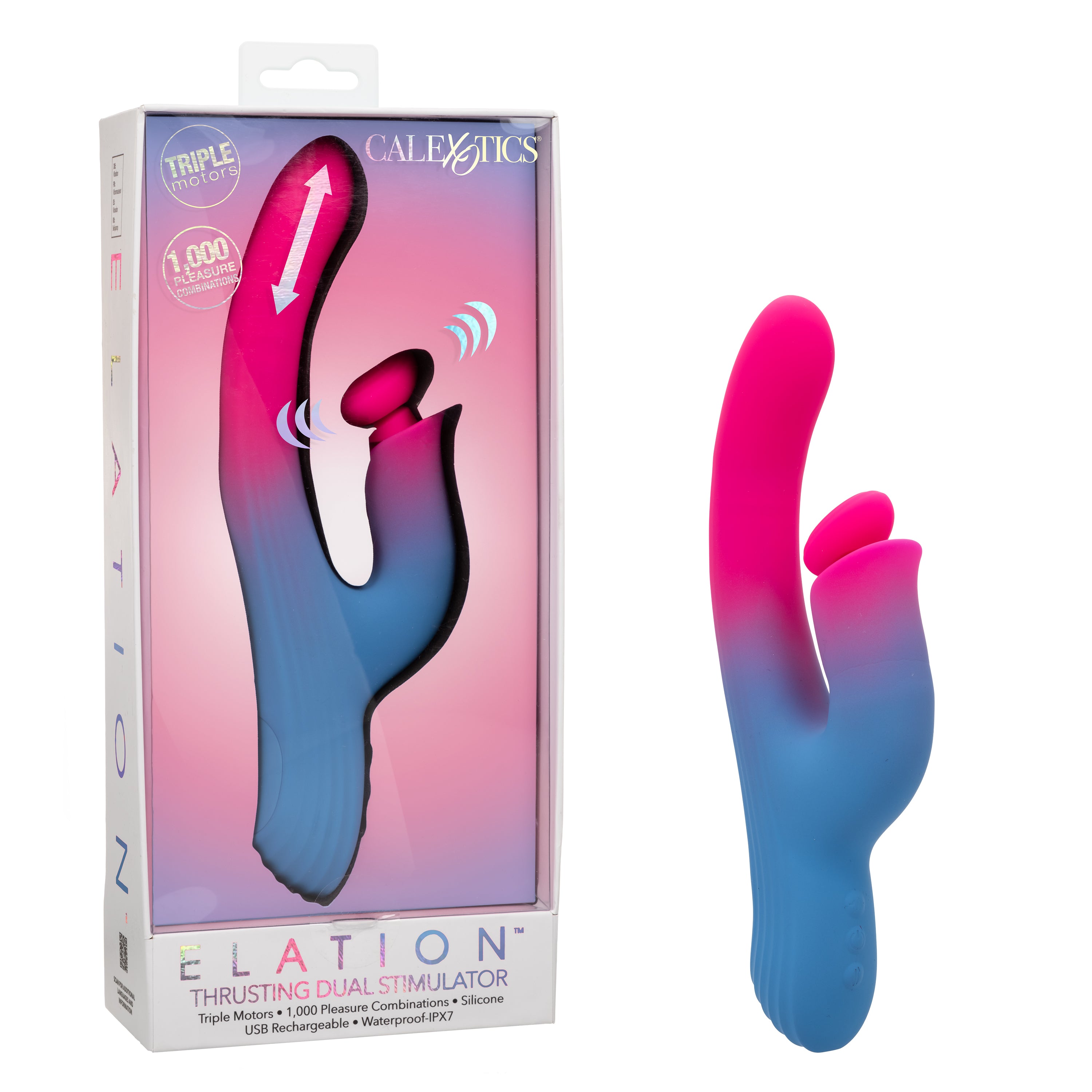 ELATION THRUSTING DUAL STIMULATOR-SE-4374-25-3