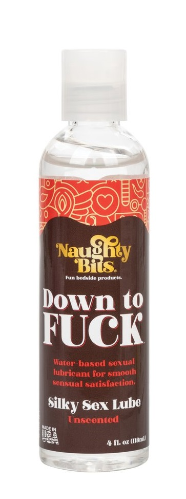 Naughty Bits Down To Fuck Silky Sex Lube - Bulk-SE-4410-90-1
