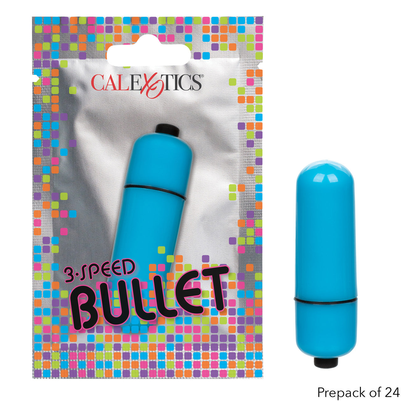 Foil Pack 3-Speed Bullet - Blue (Prepack of 24)-SE-8000-65-3