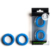 Sport Fucker Ready Rings - Blue Cock Rings - 2 Pack-SF23138