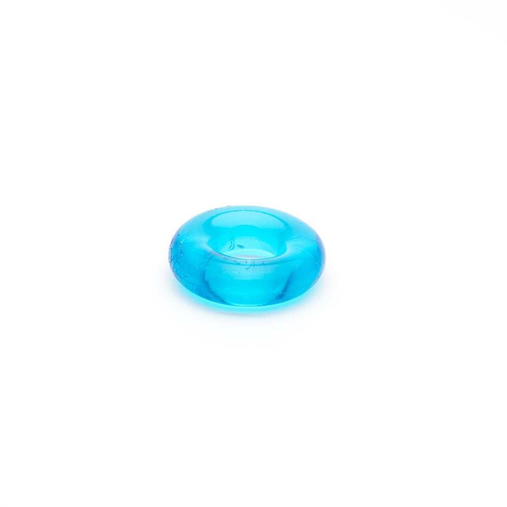 Sport Fucker Rubber Cockring - Ice Blue Cock Ring-SF9663