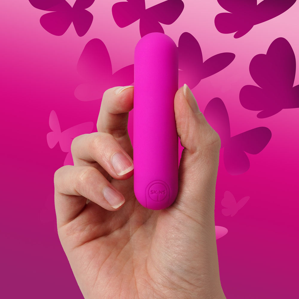 Skins Super Excite Rechargeable Pink Bullet-(sksexbul)