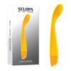 Selopa LEMON SQUEEZE - Yellow 18.4 cm USB Rechargeable Vibrator-SL-RS-3311-2