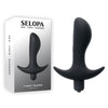 Selopa P-SPOT TRAINER - Black 12.7 cm Vibrating Prostate Massager-SL-VB-5780-2