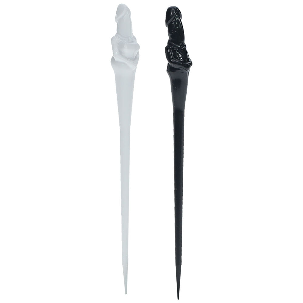 S-LINE The Dickheads - Couples Toothpicks - Black/White Novelty Toothpicks - 20 Pack-SLI255MUL