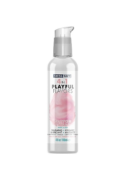 4 In 1 Playful Flavors Cotton Candy 4oz-SN4N1FCC4
