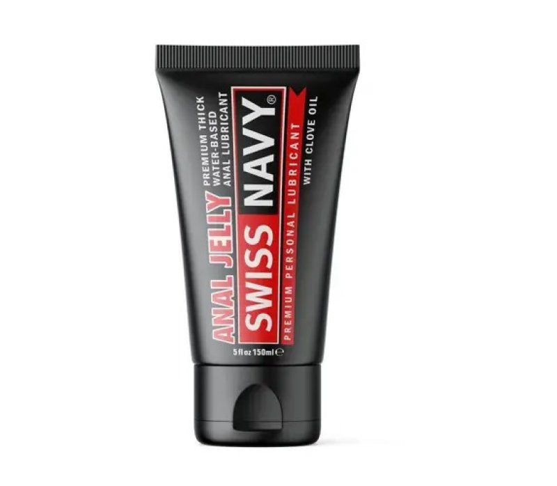 Swiss Navy Anal Jelly Water Based w/Clove Lubricant 5oz-SNAJ5