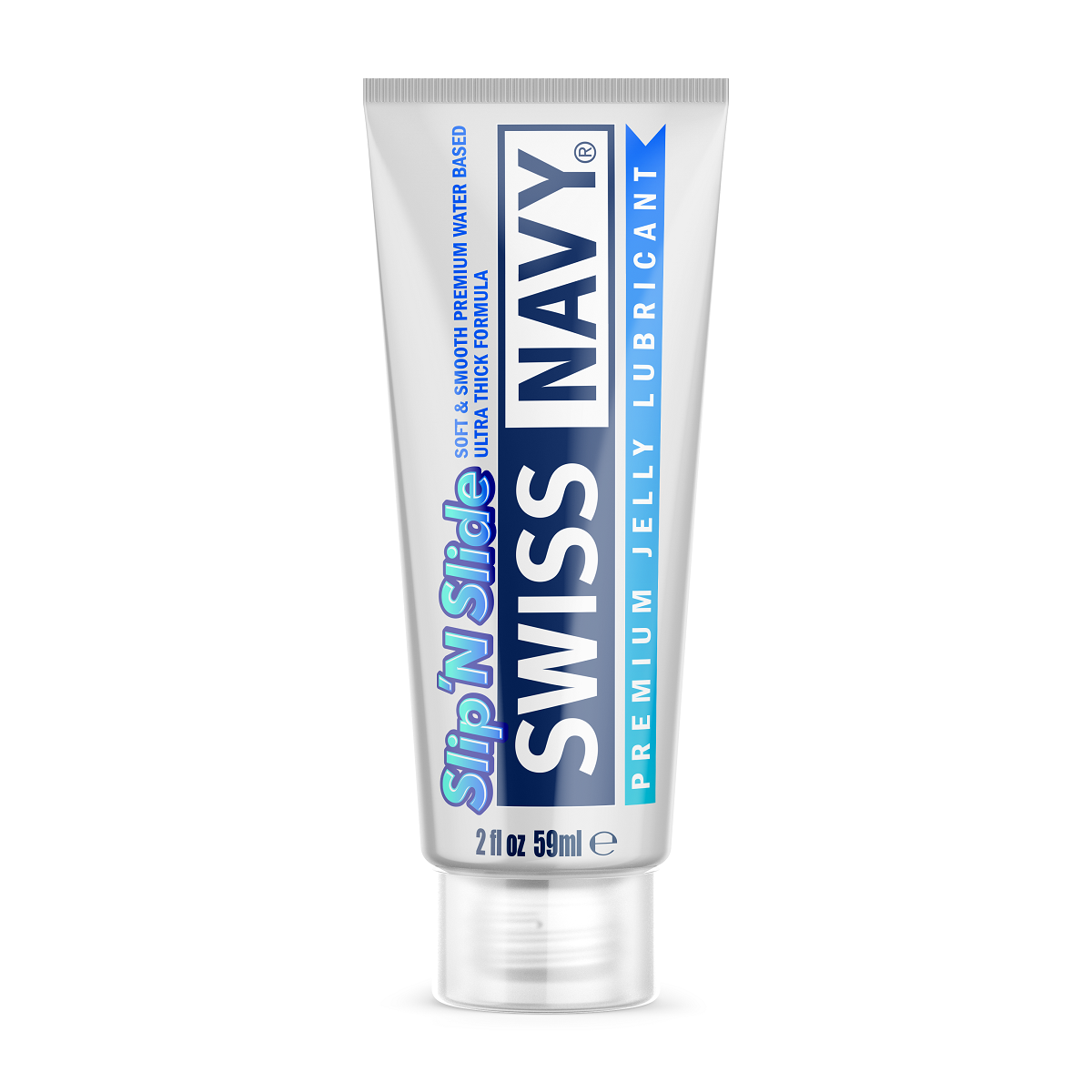 Swiss Navy Slip 'N Slide Premium Jelly Lubricant 2oz-SNSLIP2